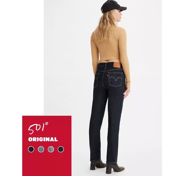Levi's Denim - NWT Levi's 501 Original High Rise Button Up Women's Straight Leg Jeans